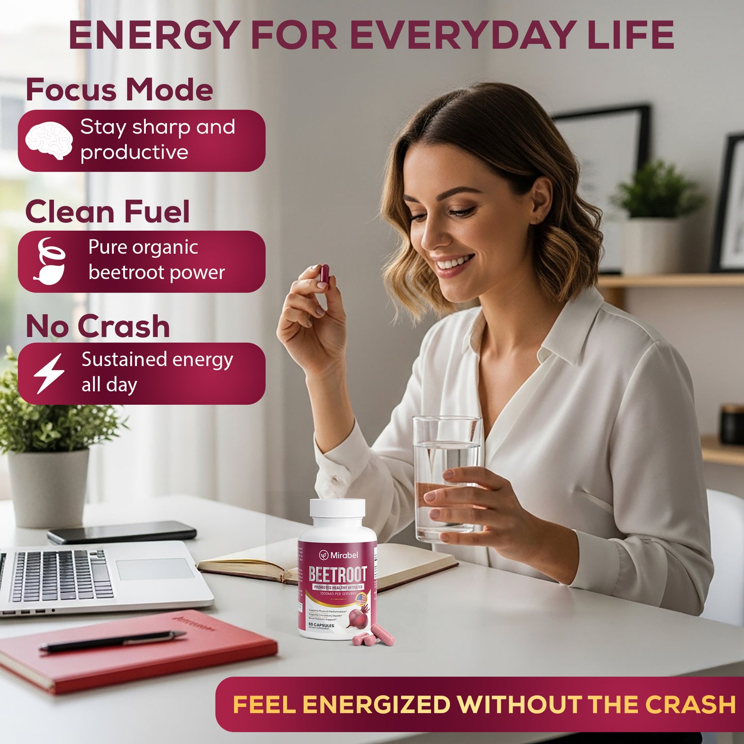 Mirabel Beet Root Capsules